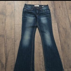 Lei Blue Denim Jeans Mid Rise Size 5